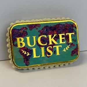 Bucket List Tin Keepsake